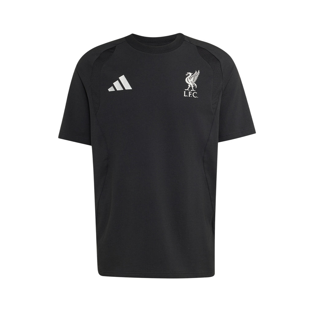 ADIDAS LIVERPOOL TIRO TRAVEL TEE  - BLACK