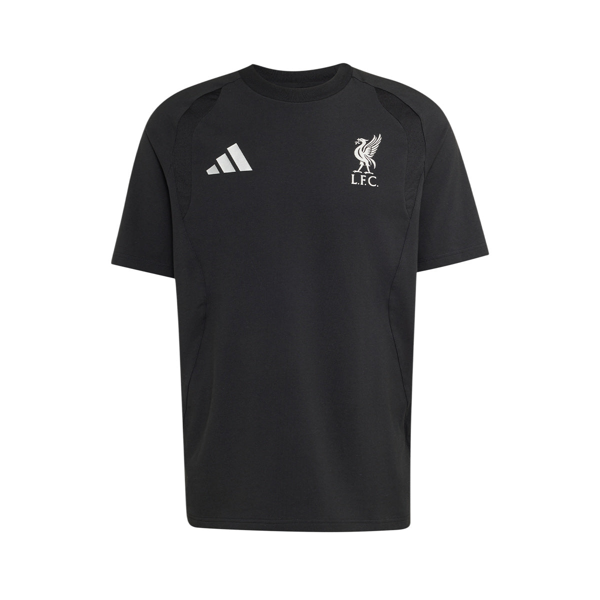 ADIDAS LIVERPOOL TIRO TRAVEL TEE  - BLACK