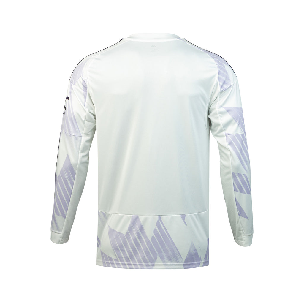 ADIDAS MANCHESTER UNITED 2025/2026 AWAY REPLICA LONG SLEEVE JERSEY - WHITE