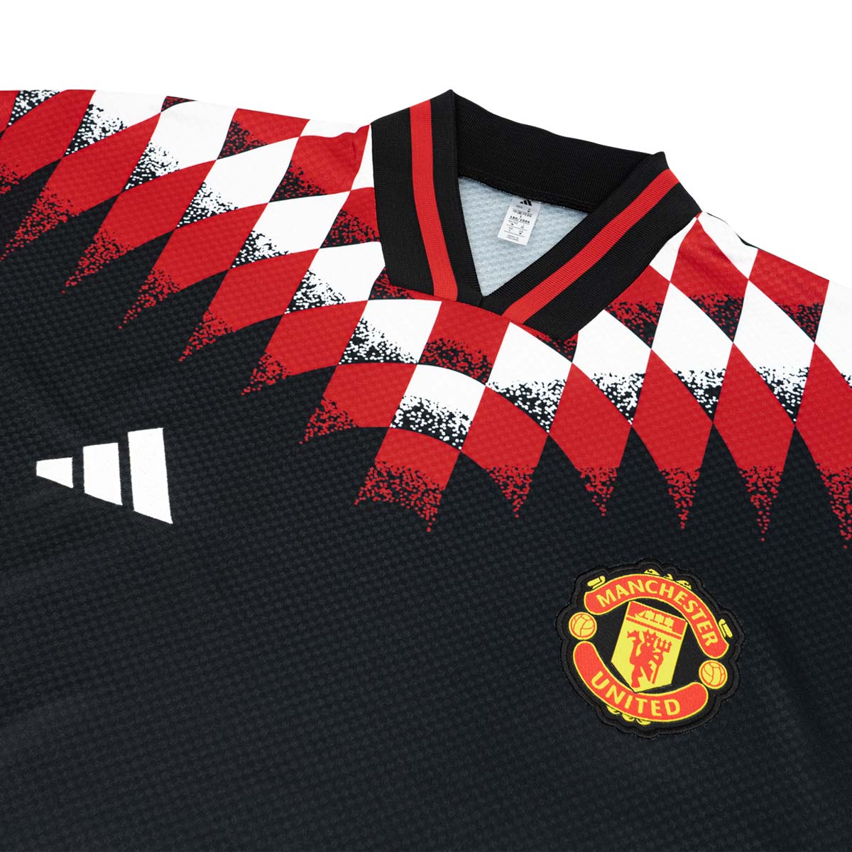 ADIDAS MANCHESTER UNITED STADIUM JERSEY - BLACK