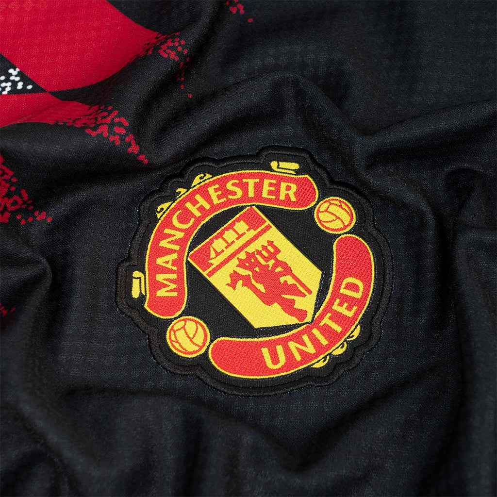 ADIDAS MANCHESTER UNITED STADIUM JERSEY - BLACK