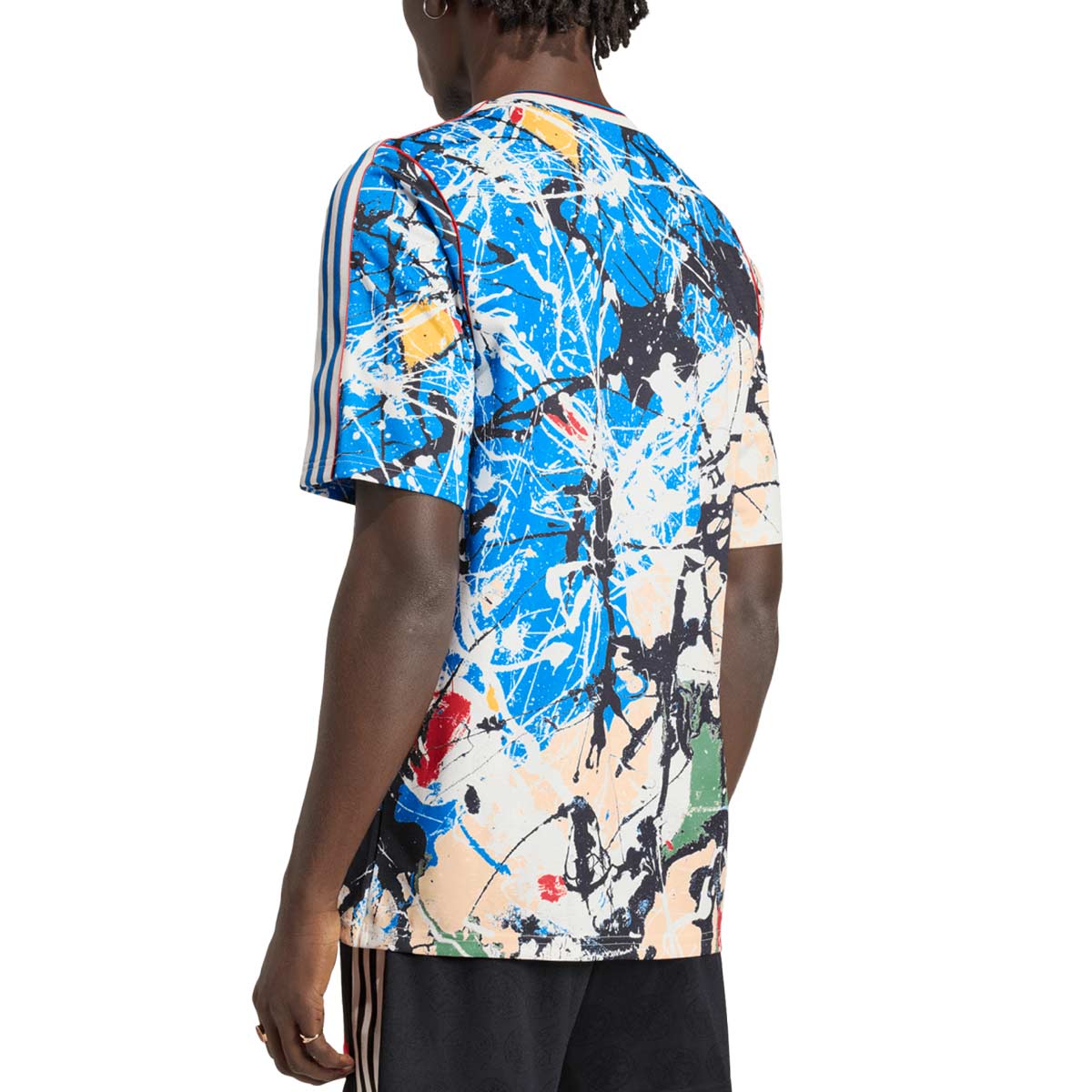 ADIDAS MANCHESTER UNITED STONE ROSES JERSEY - MULTICOLOR