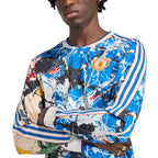 ADIDAS MANCHESTER UNITED STONE ROSES LONG SLEEVE JERSEY - MULTICOLOR