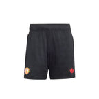ADIDAS MANCHESTER UNITED STONE ROSES SHORTS - BLACK