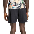 ADIDAS MANCHESTER UNITED STONE ROSES SHORTS - BLACK