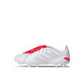 ADIDAS PREDATOR DAVID BECKHAM LEAGUE FT FG J - FTWR WHITE/SILVER MET/LUCID RED