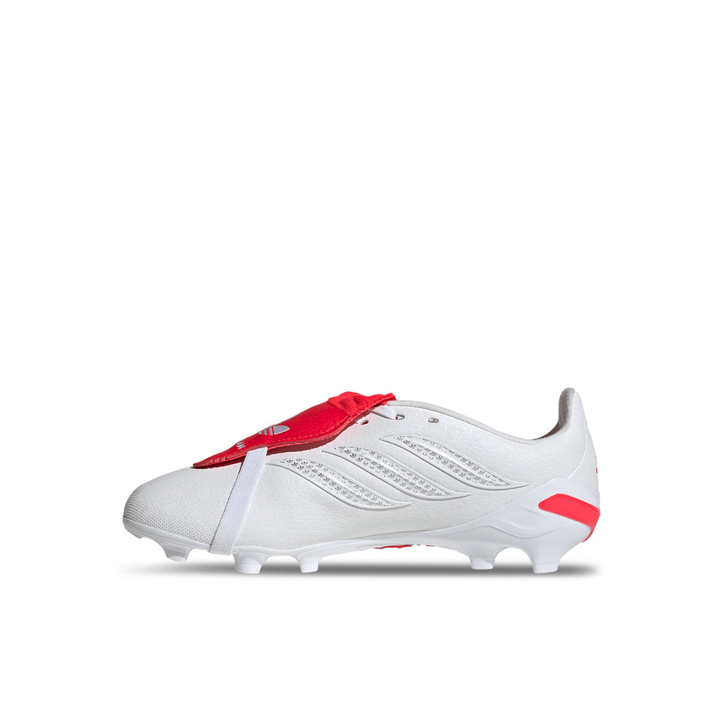 ADIDAS PREDATOR DAVID BECKHAM LEAGUE FT FG J - FTWR WHITE/SILVER MET/LUCID RED