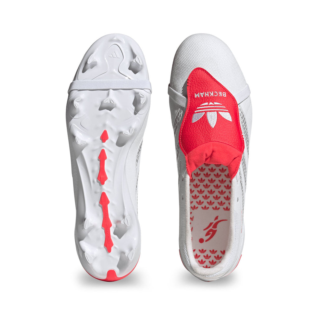 ADIDAS PREDATOR DAVID BECKHAM LEAGUE FT FG - FTWR WHITE/SILVER MET/LUCID RED