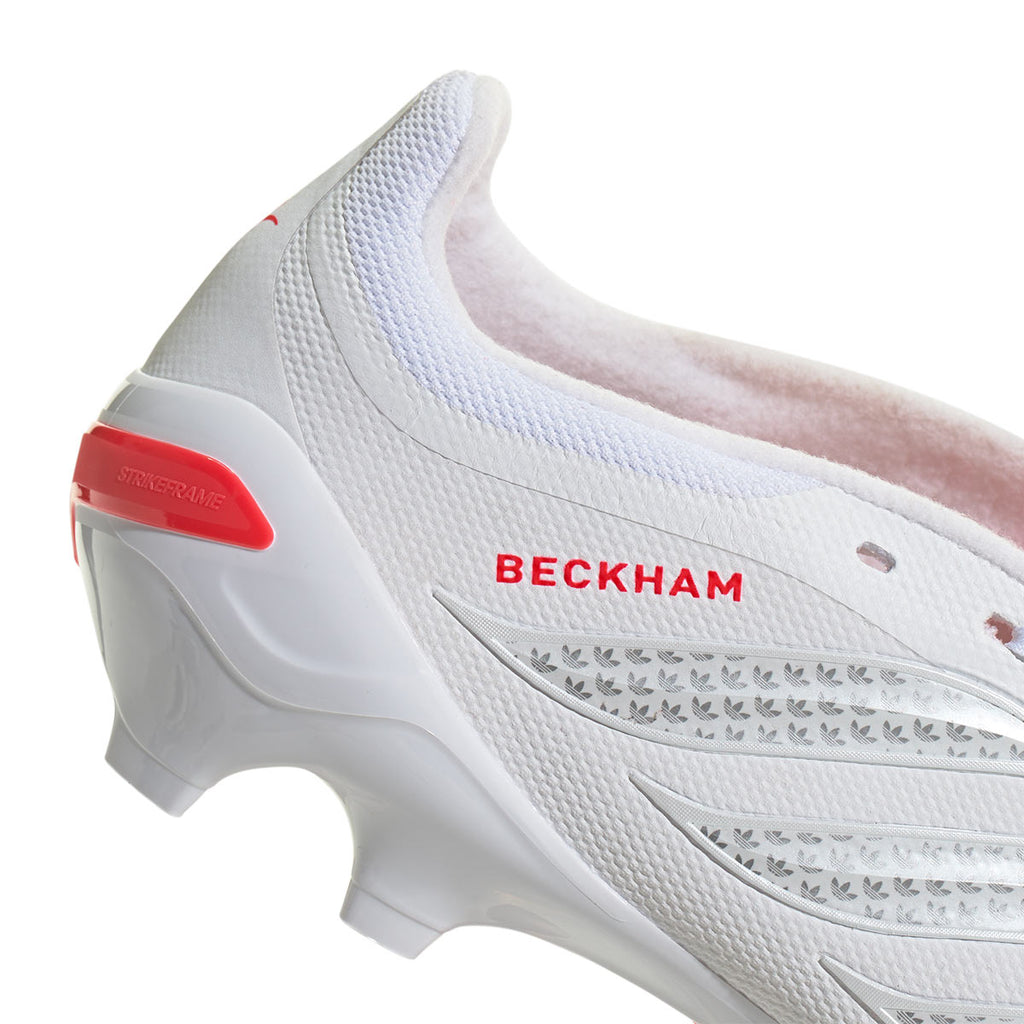 ADIDAS PREDATOR DAVID BECKHAM LEAGUE FT FG - FTWR WHITE/SILVER MET/LUCID RED