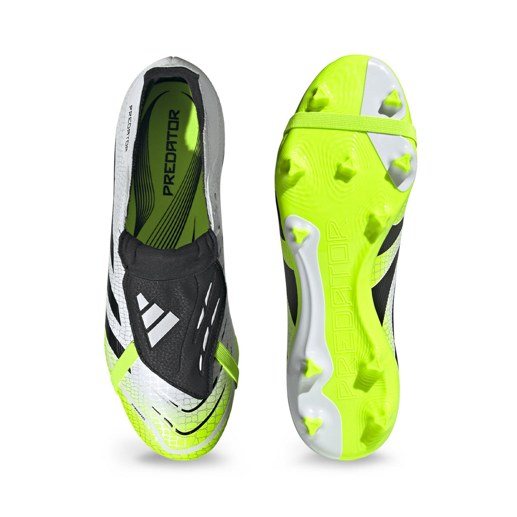 ADIDAS PREDATOR LEAGUE FT FG/MG - FTWR WHITE/CORE BLACK/LUCID LEMON