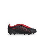 ADIDAS PREDATOR LEATHER TECH ELITE FT FG J - CORE BLACK/CORE BLACK/CORE BLACK