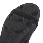ADIDAS PREDATOR LEATHER TECH ELITE FT FG J - CORE BLACK/CORE BLACK/CORE BLACK