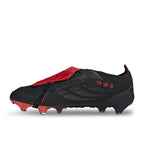 ADIDAS PREDATOR LEATHER TECH ELITE FT FG - CORE BLACK/CORE BLACK/VIVID RED
