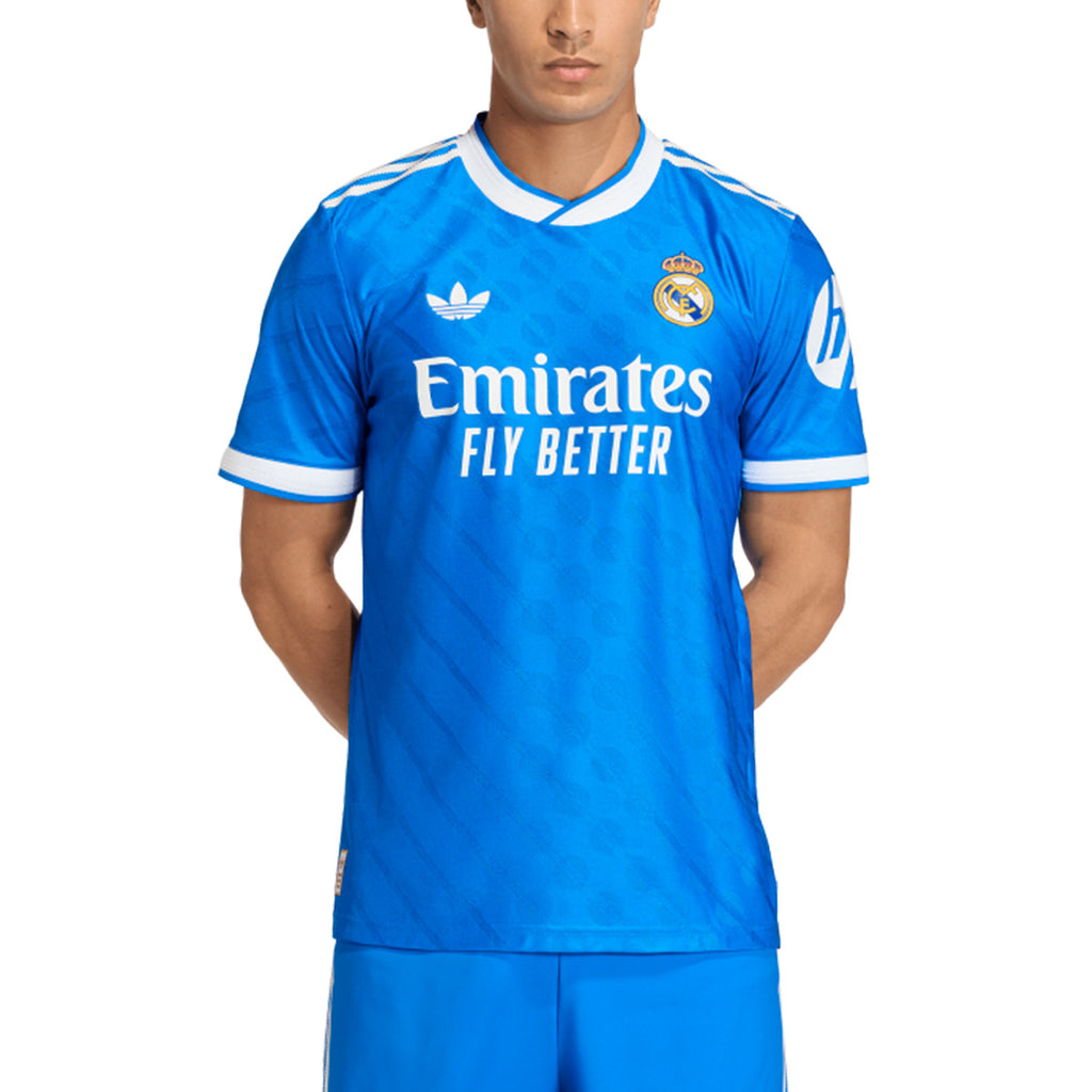 ADIDAS REAL MADRID 2025/2026 THIRD PLAYER JERSEY - BLUEBIRD
