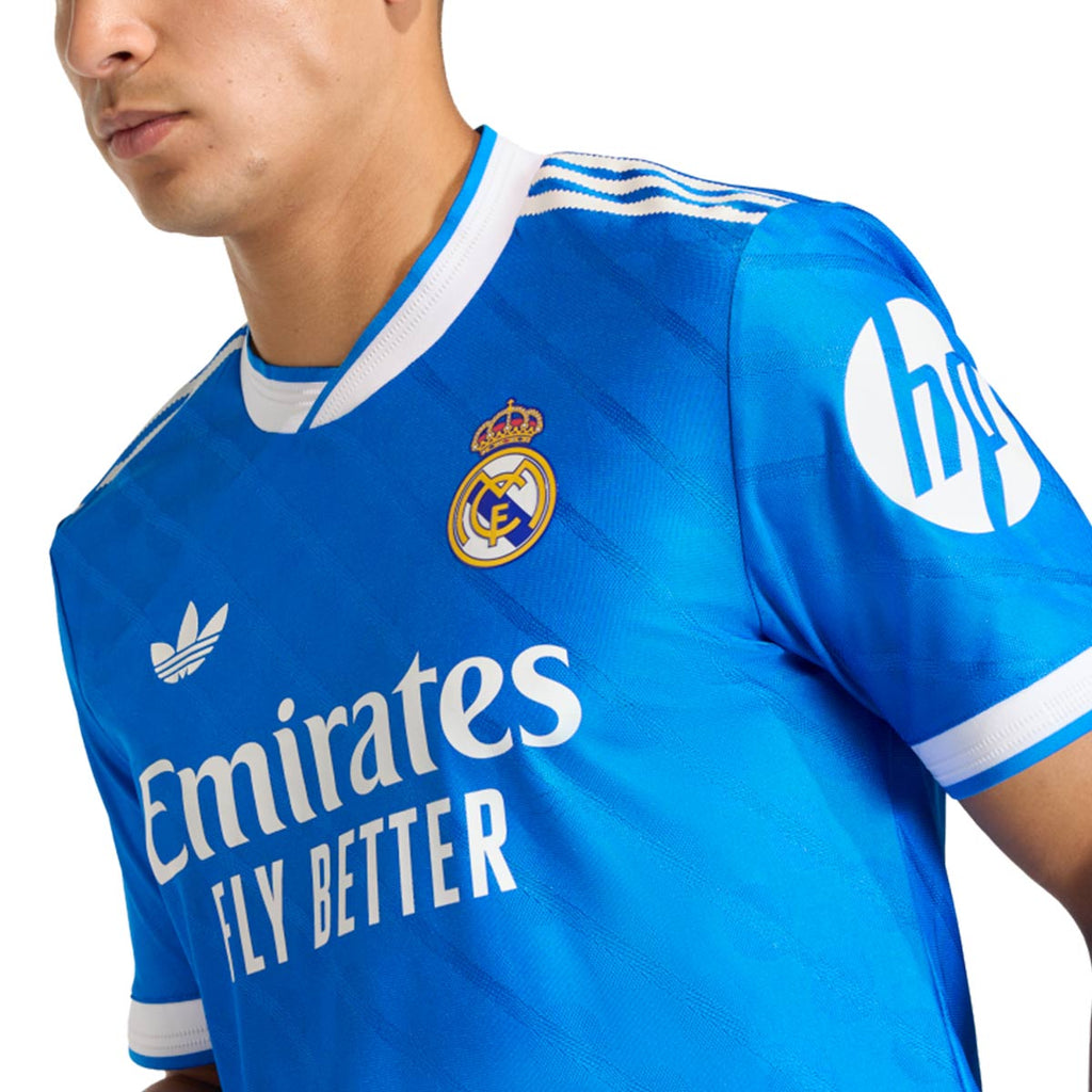 ADIDAS REAL MADRID 2025/2026 THIRD PLAYER JERSEY - BLUEBIRD