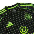 ADIDAS CELTIC FC 2025/2026 AWAY REPLICA JERSEY - BLACK