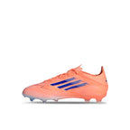 ADIDAS F50 ELITE FG J - BEAM ORANGE/LUCID BLUE/FTWR WHITE
