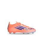 ADIDAS F50 ELITE FG J - BEAM ORANGE/LUCID BLUE/FTWR WHITE