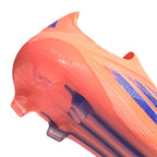 ADIDAS F50 ELITE LACELESS FG - BEAM ORANGE/LUCID BLUE/FTWR WHITE