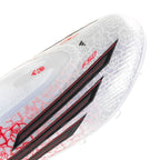 ADIDAS F50 LAMINE YAMAL ELITE LACELESS FG J - FTWR WHITE/CORE BLACK/LUCID RED