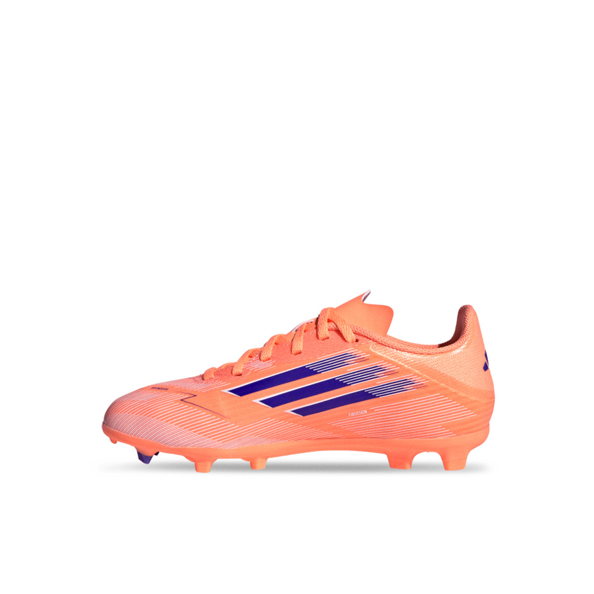 ADIDAS F50 LEAGUE FG/MG J - BEAM ORANGE/LUCID BLUE/FTWR WHITE