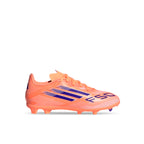ADIDAS F50 LEAGUE FG/MG J - BEAM ORANGE/LUCID BLUE/FTWR WHITE