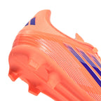 ADIDAS F50 LEAGUE FG/MG J - BEAM ORANGE/LUCID BLUE/FTWR WHITE