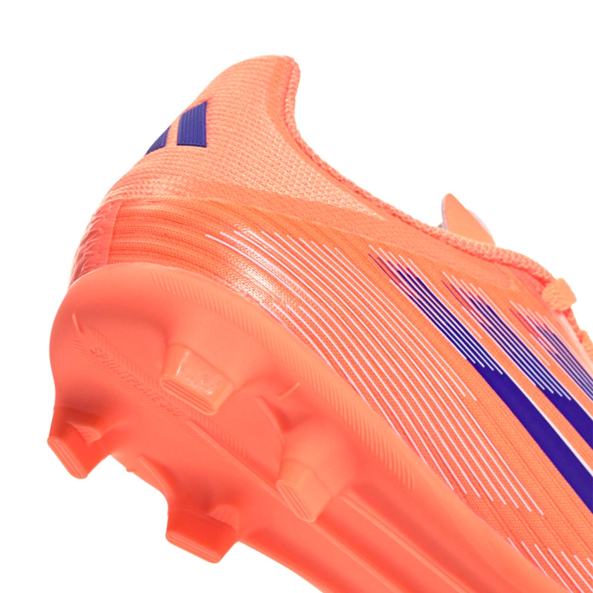 ADIDAS F50 LEAGUE FG/MG J - BEAM ORANGE/LUCID BLUE/FTWR WHITE