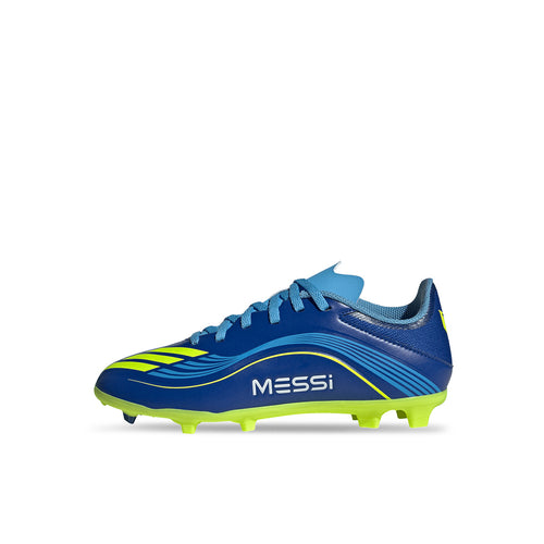 ADIDAS F50 MESSI LEAGUE FG/MG J - TEAM ROYAL BLUE/SOLAR YELLOW/SEMI BLUE BURST