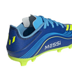 ADIDAS F50 MESSI LEAGUE FG/MG J - TEAM ROYAL BLUE/SOLAR YELLOW/SEMI BLUE BURST