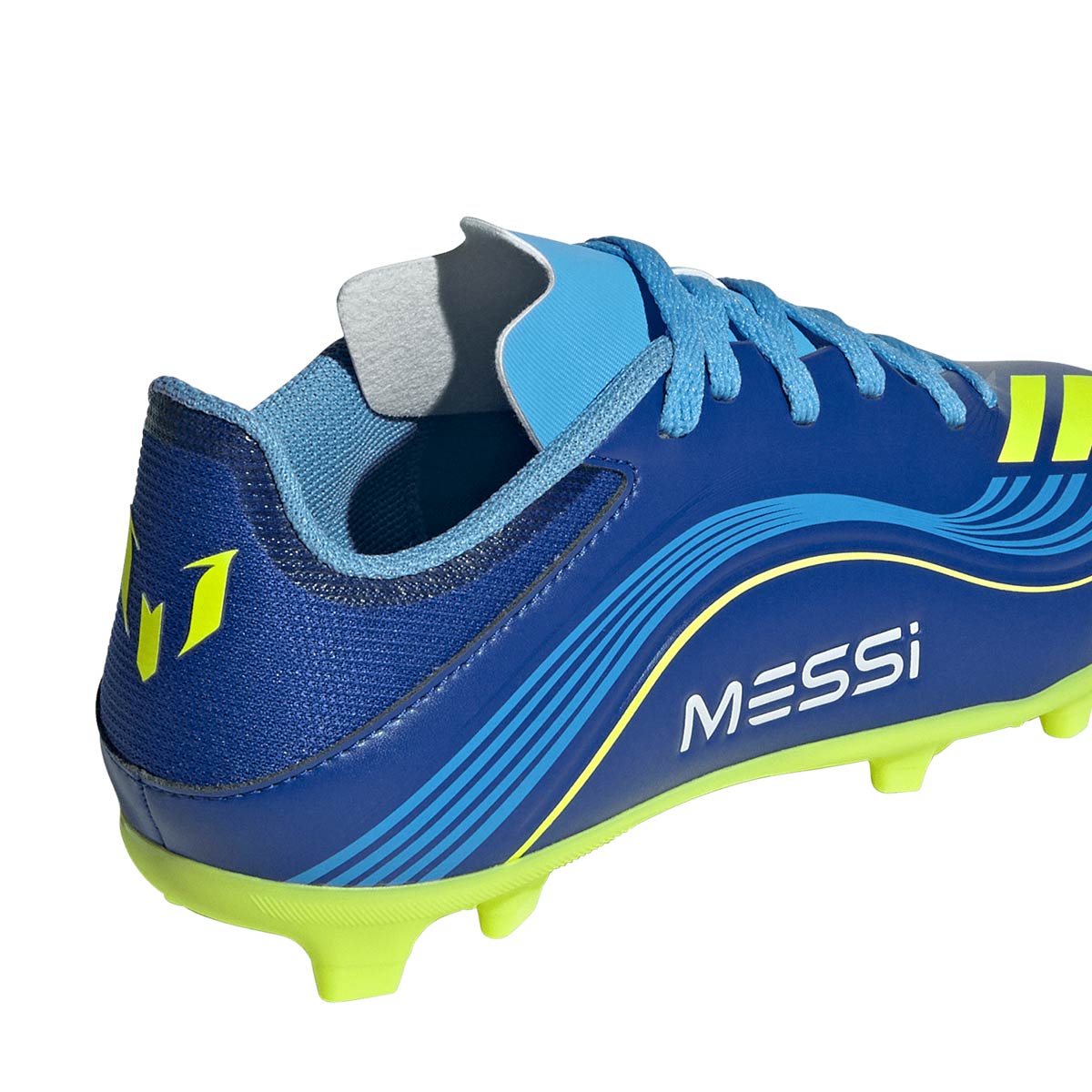 ADIDAS F50 MESSI LEAGUE FG/MG J - TEAM ROYAL BLUE/SOLAR YELLOW/SEMI BLUE BURST