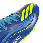 ADIDAS F50 MESSI LEAGUE FG/MG J - TEAM ROYAL BLUE/SOLAR YELLOW/SEMI BLUE BURST