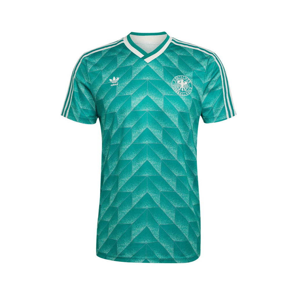 ADIDAS GERMANY 1990 AWAY JERSEY - POWER GREEN