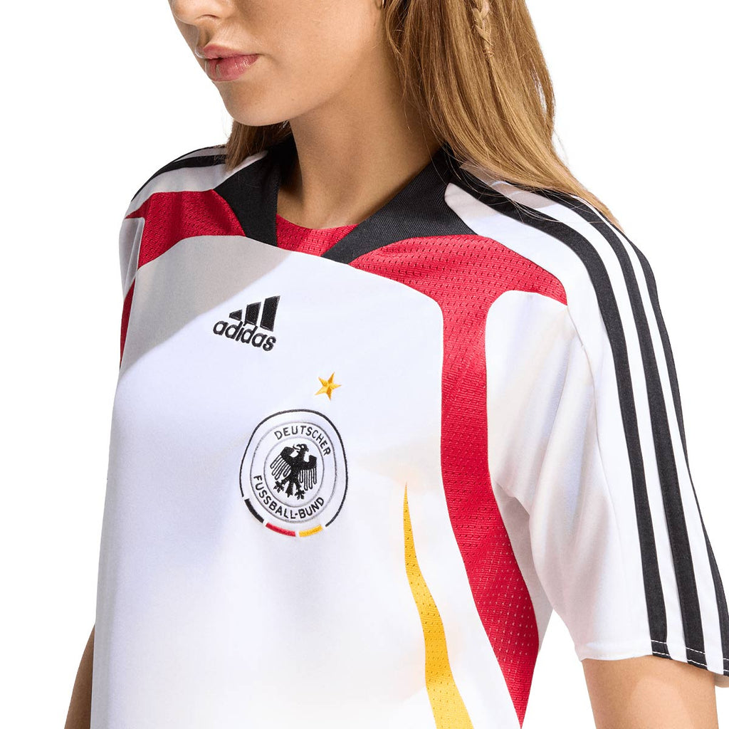 ADIDAS GERMANY 2007 HOME WOMEN JERSEY - WHITE