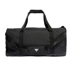 ADIDAS LINEAR DUFFEL MEDIUM - BLACK/BLACK/WHITE