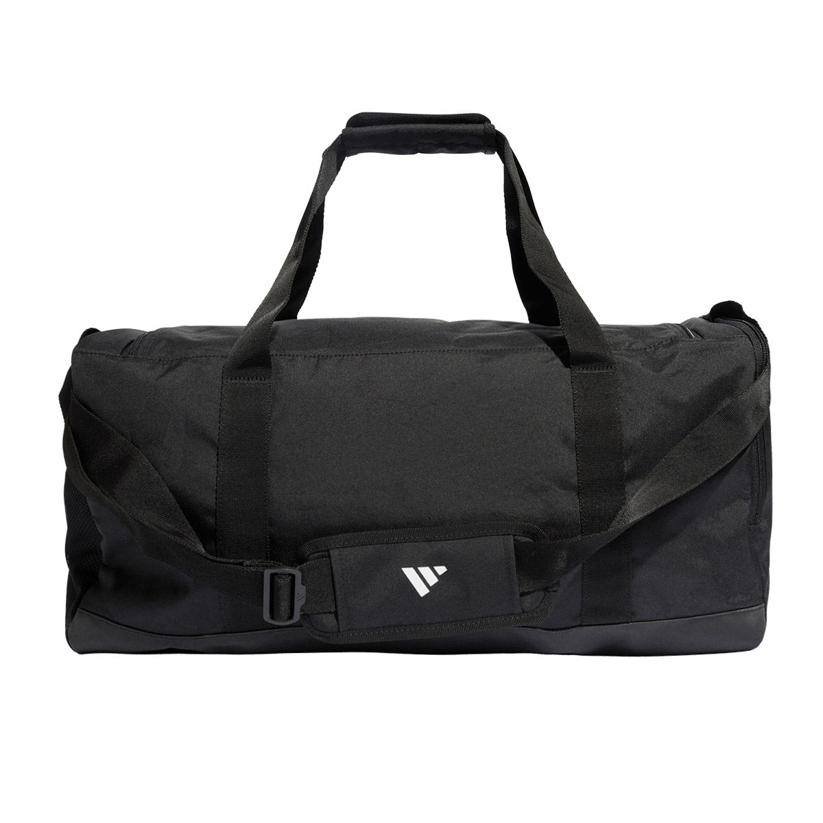ADIDAS LINEAR DUFFEL MEDIUM - BLACK/BLACK/WHITE