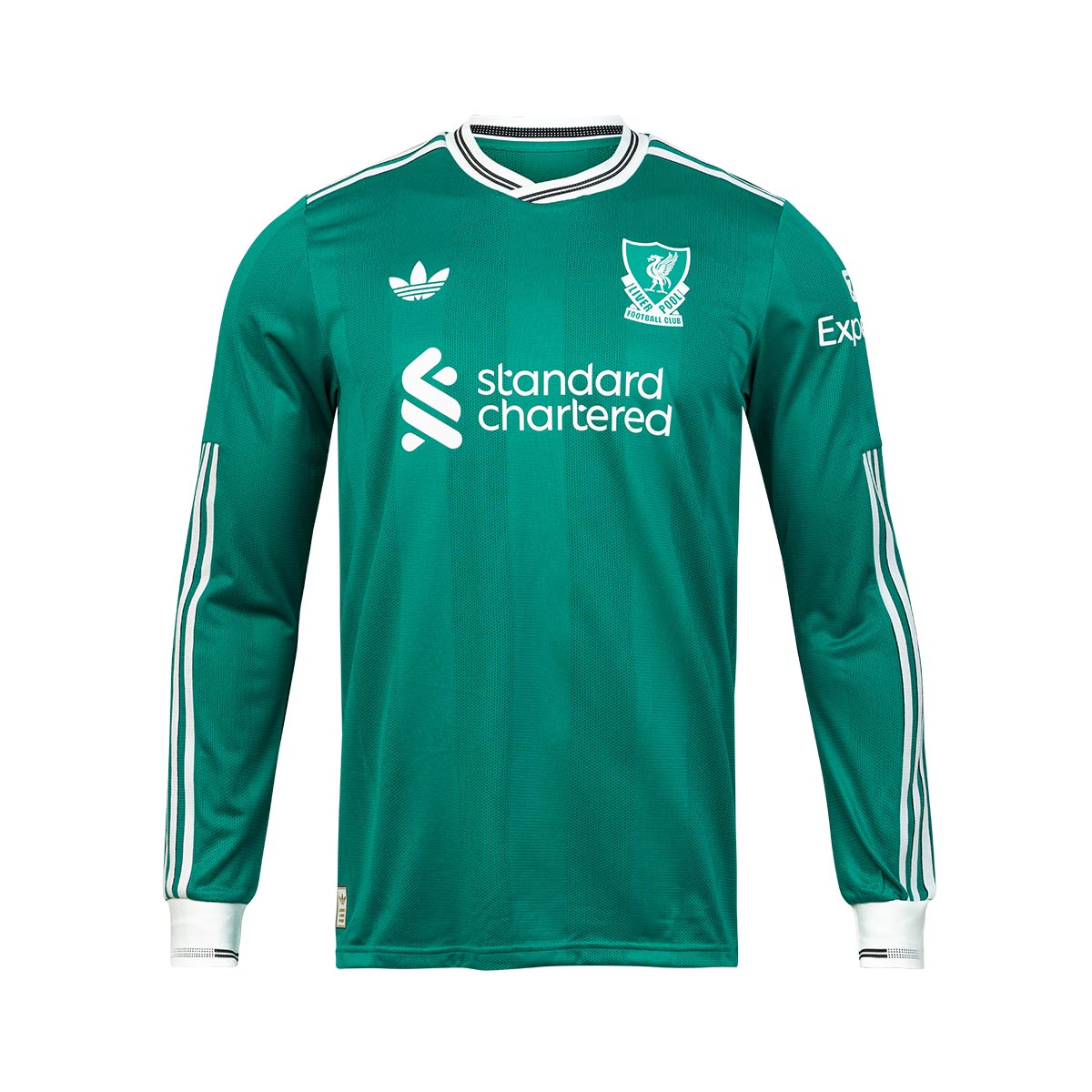 ADIDAS LIVERPOOL 2025/2026 THIRD PLAYER LONG SLEEVE JERSEY - SEA GREEN