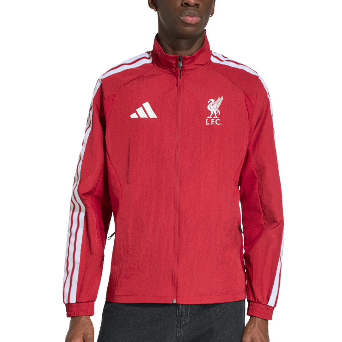 ADIDAS LIVERPOOL 2026/2027 HOME ANTHEM JACKET - ACTIVE MAROON