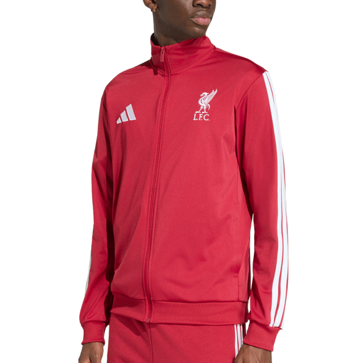 ADIDAS LIVERPOOL DNA TRACK TOP - ACTIVE MAROON