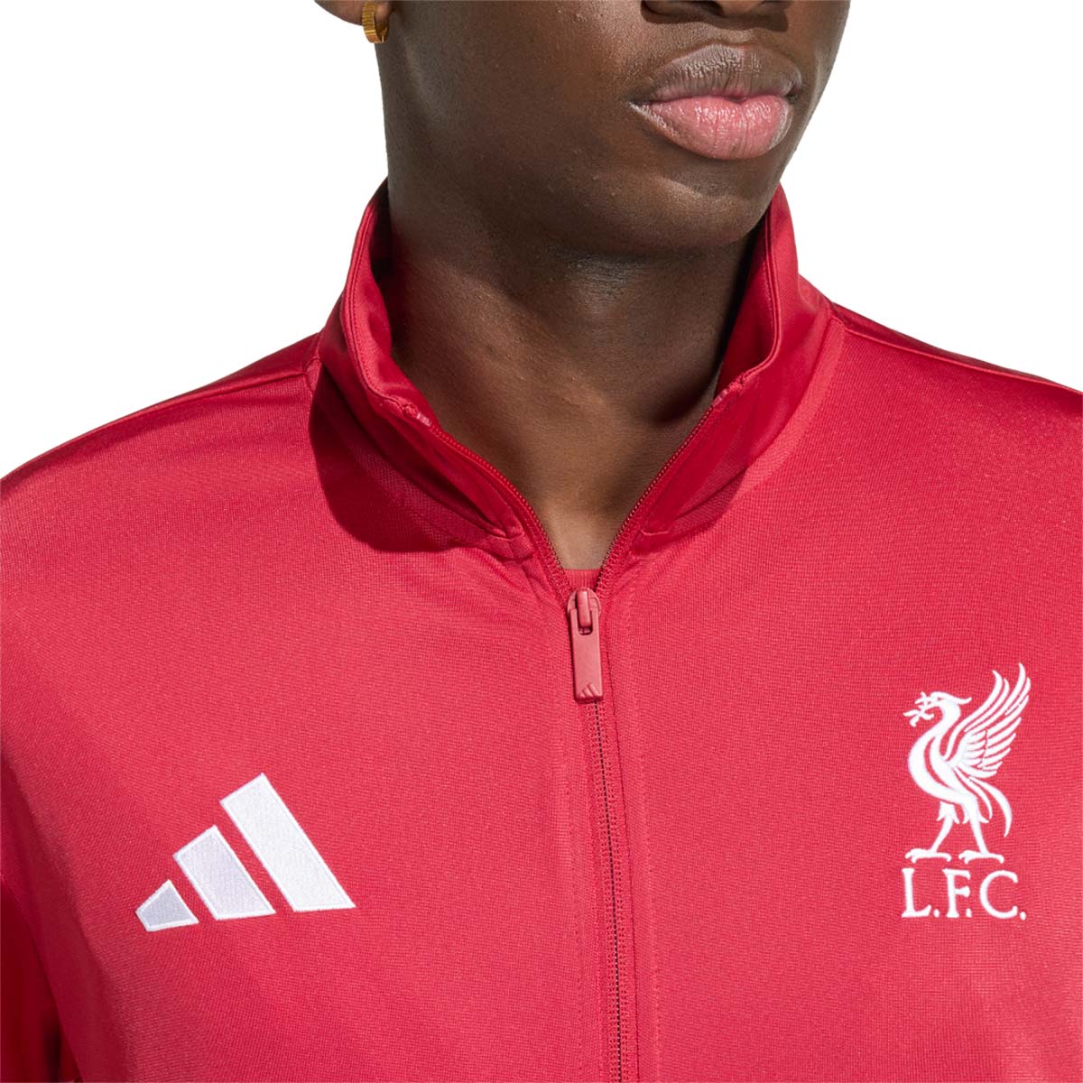 ADIDAS LIVERPOOL DNA TRACK TOP - ACTIVE MAROON