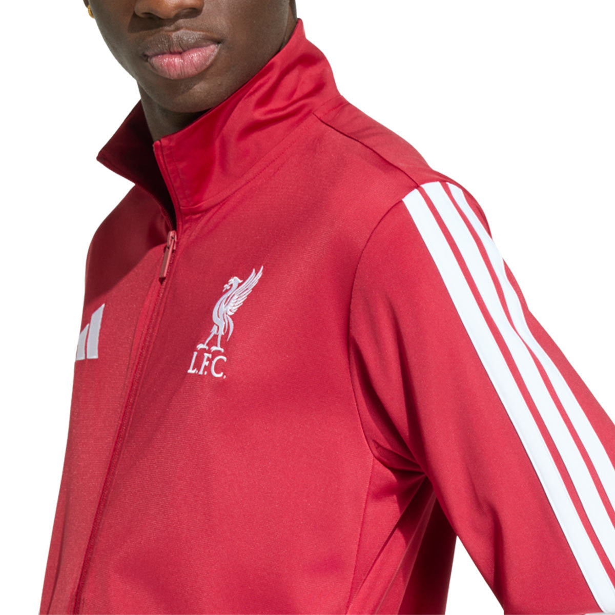 ADIDAS LIVERPOOL DNA TRACK TOP - ACTIVE MAROON