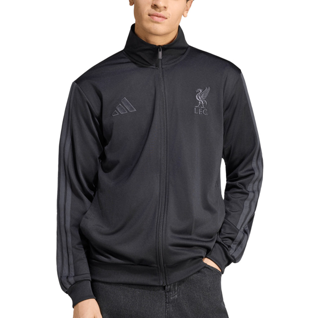 ADIDAS LIVERPOOL DNA TRACK TOP - BLACK