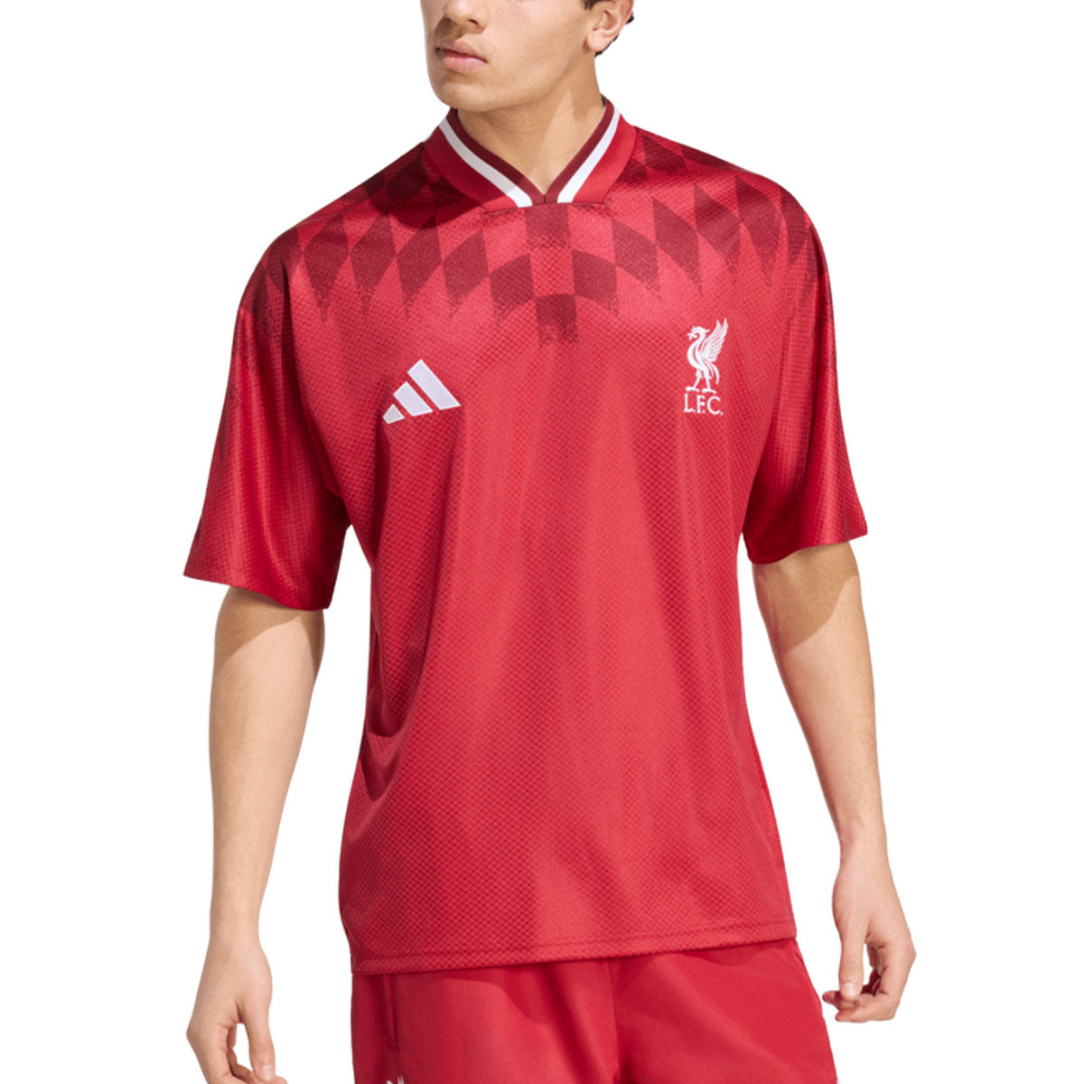 ADIDAS LIVERPOOL STADIUM JERSEY - ACTIVE MAROON