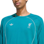 ADIDAS LIVERPOOL TEAMGEIST26 LONG SLEEVE TEE - LEGACY TEAL