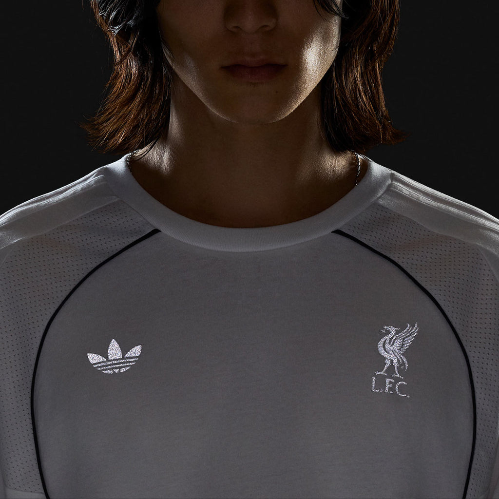 ADIDAS LIVERPOOL TEAMGEIST26 LONG SLEEVE TEE - WHITE