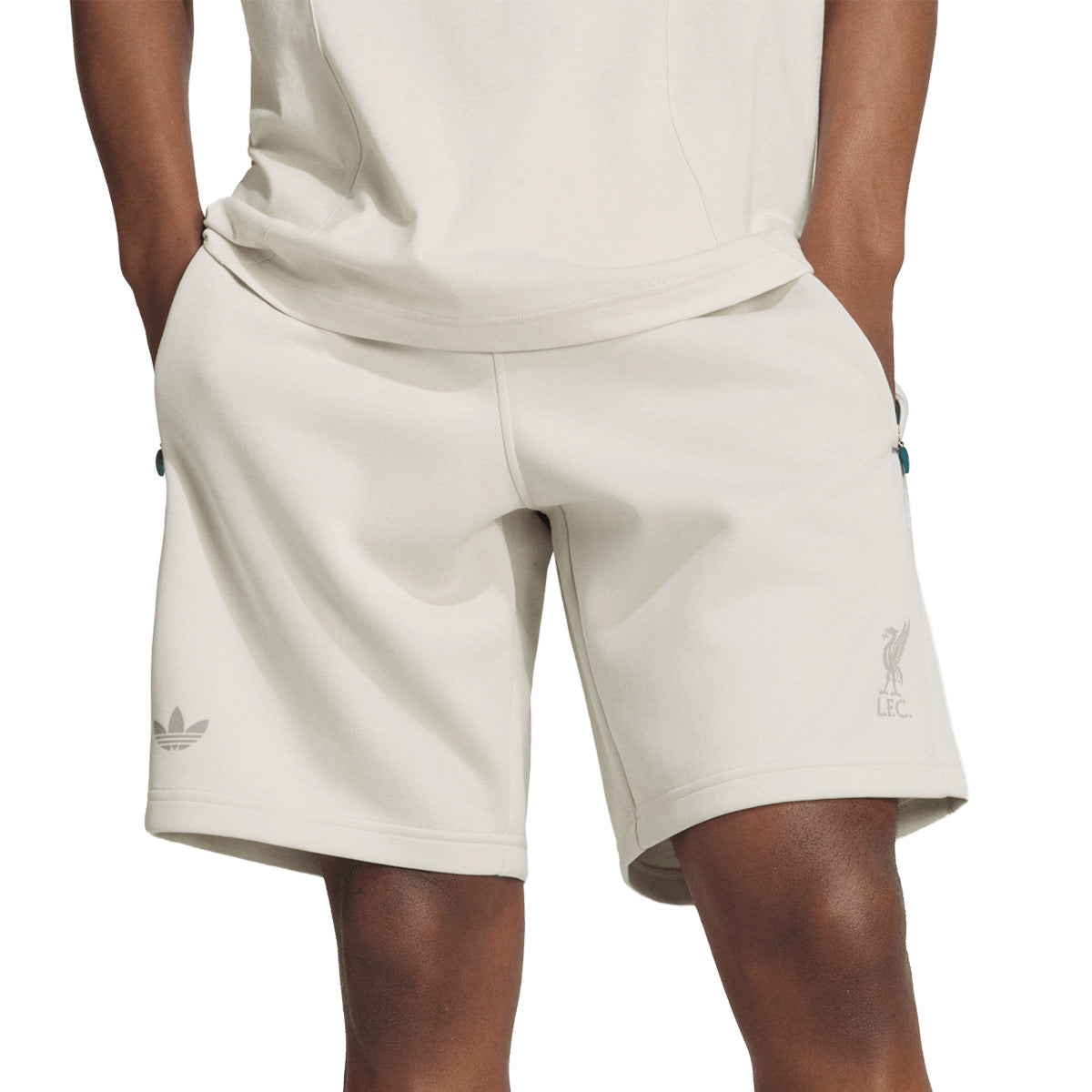 ADIDAS LIVERPOOL TEAMGEIST26 SHORTS - ORBIT GREY