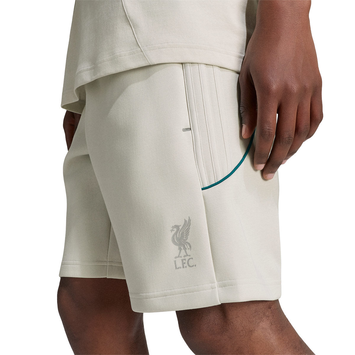 ADIDAS LIVERPOOL TEAMGEIST26 SHORTS - ORBIT GREY
