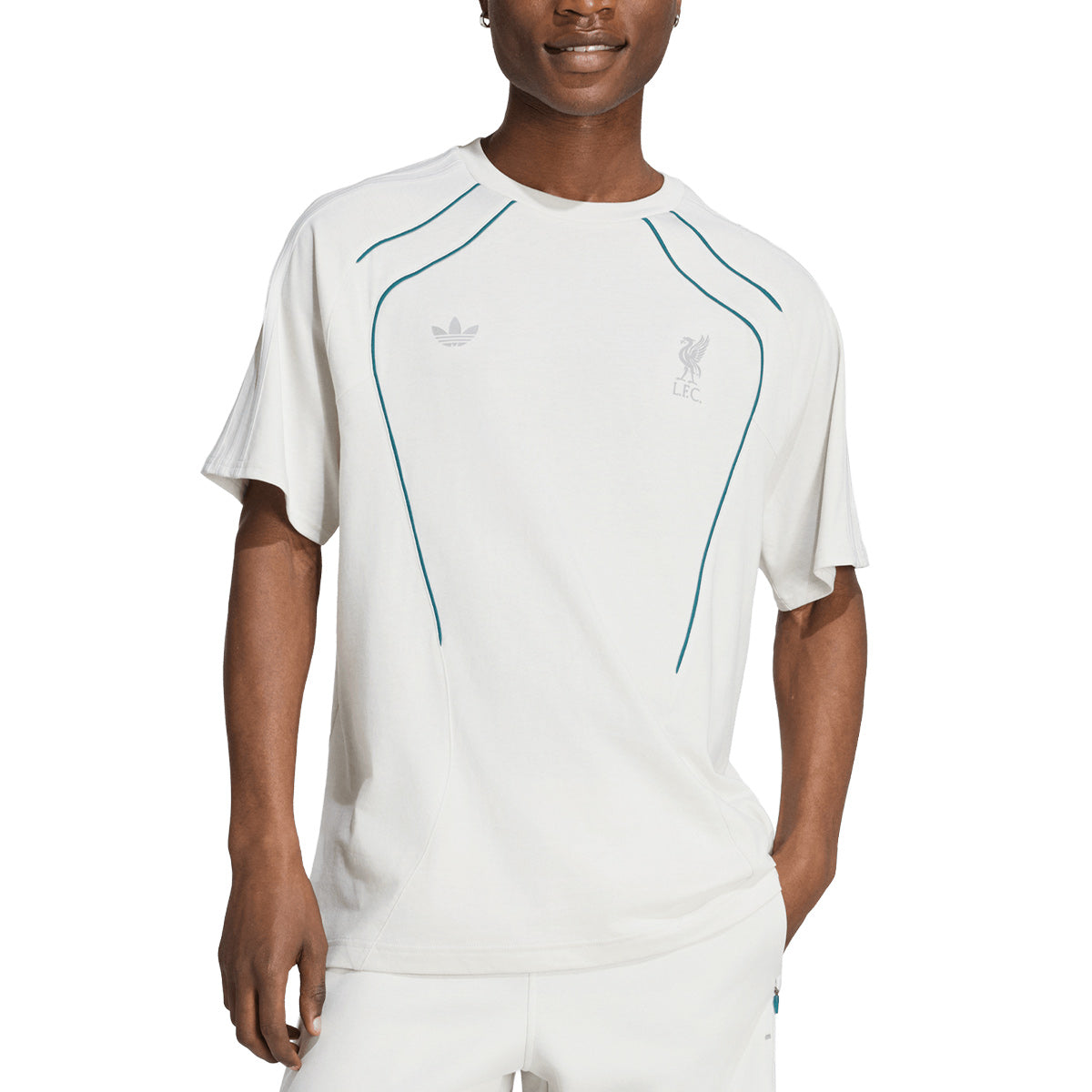 ADIDAS LIVERPOOL TEAMGEIST26 TEE - ORBIT GREY