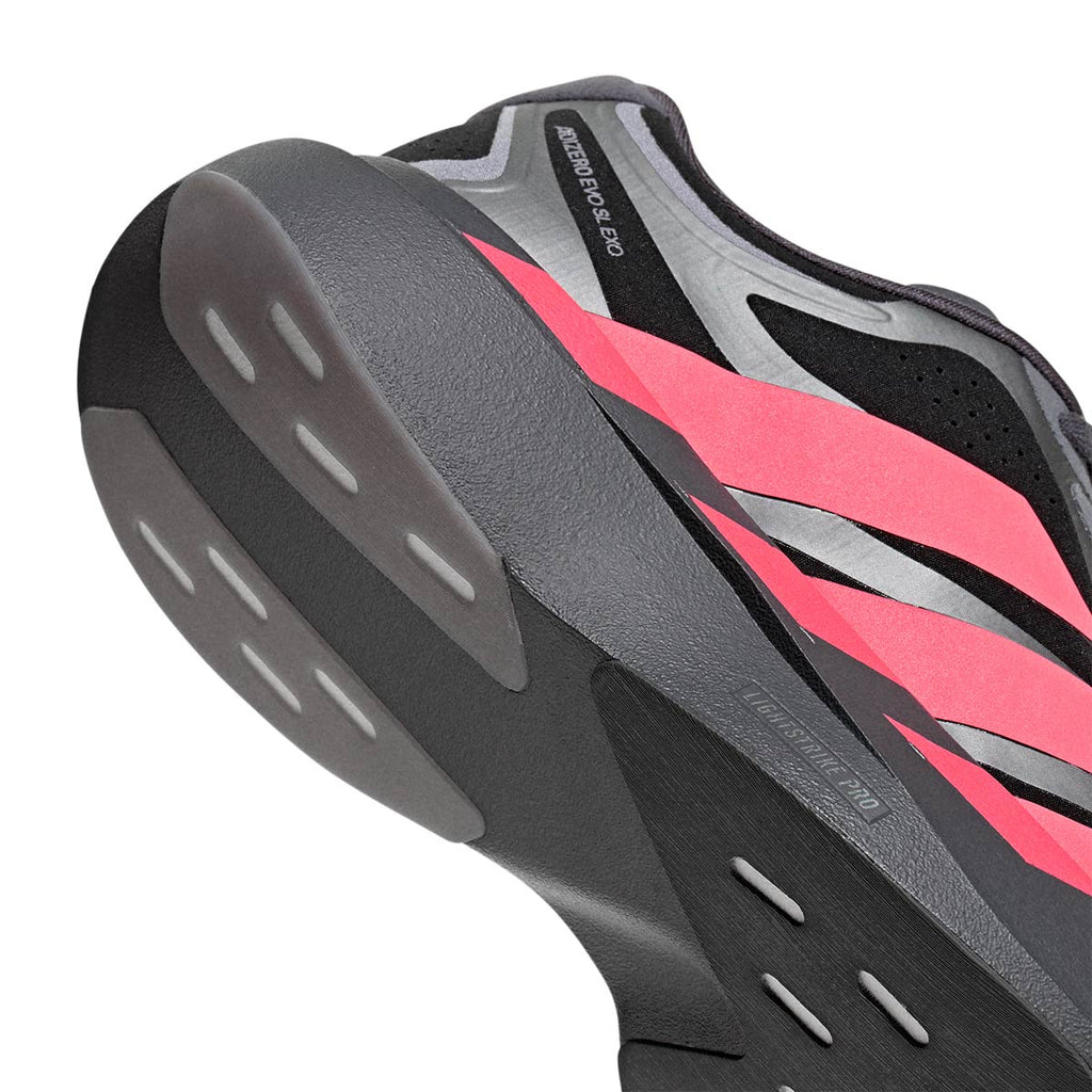 ADIDAS MEN ADIZERO EVO SL EXO - CBLACK/SOLTUR/IRONMT