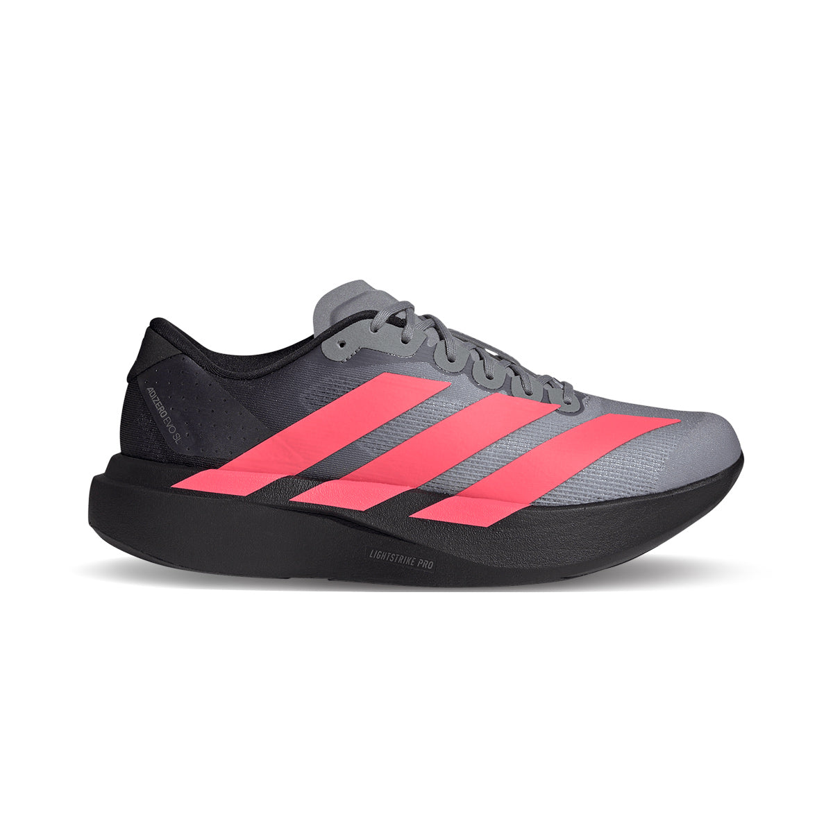 ADIDAS MEN ADIZERO EVO SL - CBLACK/SOLTUR/LTONIX